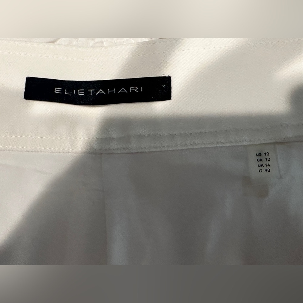 ELIE TAHARI - Wide Leg Pant Size 10 - Picture 4 of 10